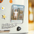 Action figure style refrigerator magnet close up
