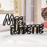 Custom name plate for teachers coworkers and office professionals
