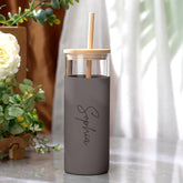 Personalized iced coffee cup gift
