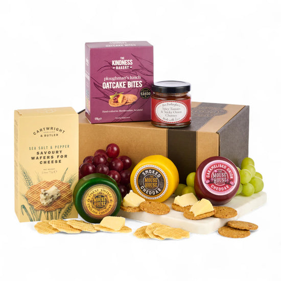 Three Cheese Hamper - Alcohol Free Hampers