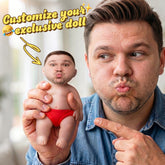 Personalized face stress relief squishy doll