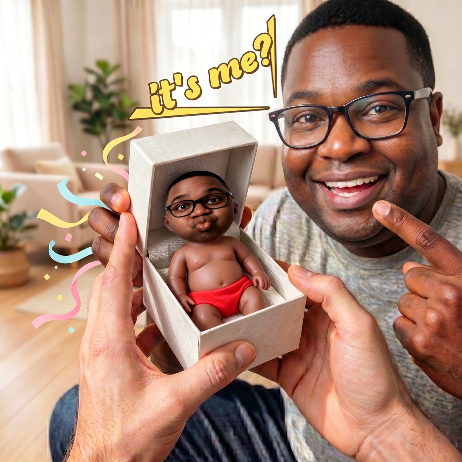 Custom squeeze toy for Father’s Day gift

