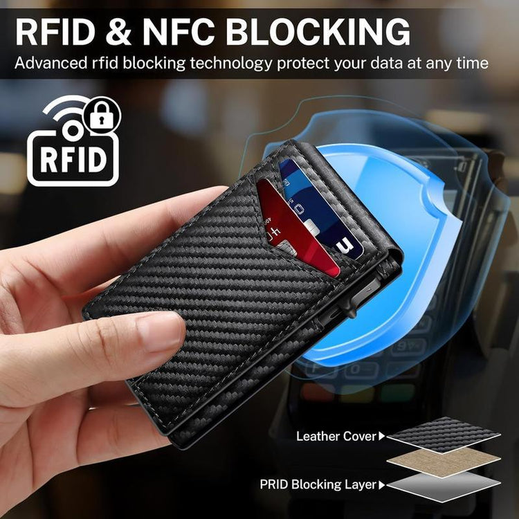 Compact slim wallet gift for dad